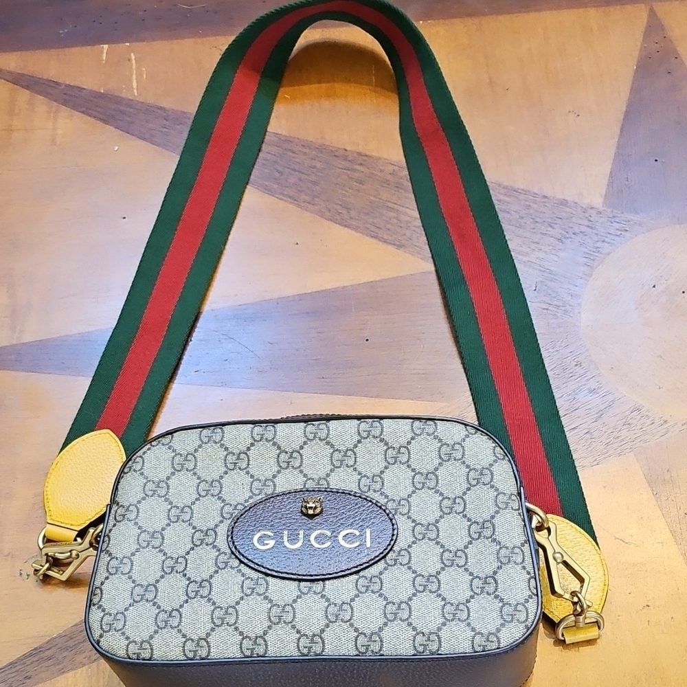 Gucci Monogram Crossbody Bag